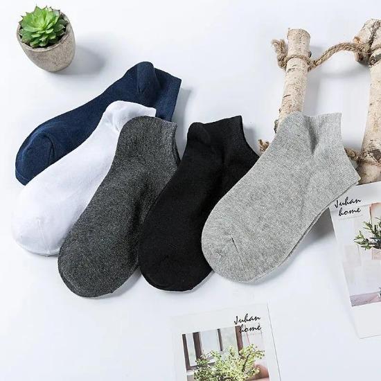 5 Pairs 10 Pairs Cotton Letters Comfortable Breathable Men Ankle Sock Summer Hip Hop Harajuku Hipster Socks Men Funny Sock