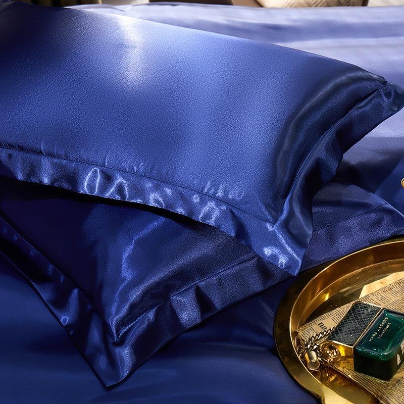 2PCS 100% Pure Silk Pillowcase Real Natural Silk Pillowcase Mulberry Silk Pillowcase