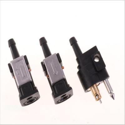 Außenborder 1/4 6mm Kraftstoffschlauchanschluss Stecker 5/16 8mm Schlauchadapter Kraftstoffschlauch-Adapter für Yamaha