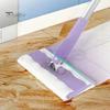 Flat Mop with Cloth Kitchen Bathroom House Mini Sweeper Mop with 360 Degree Rotation Dry Wet Easy Use Mop Household Cleaning Tool