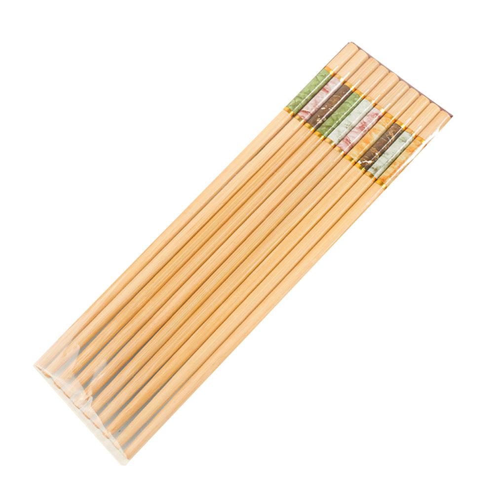 

Travelwant 5 пар бамбуковых палочек для еды многоразовые японские деревянные корейские палочки набор палочек для волос китайский Q0Y3 5 color-5pcs