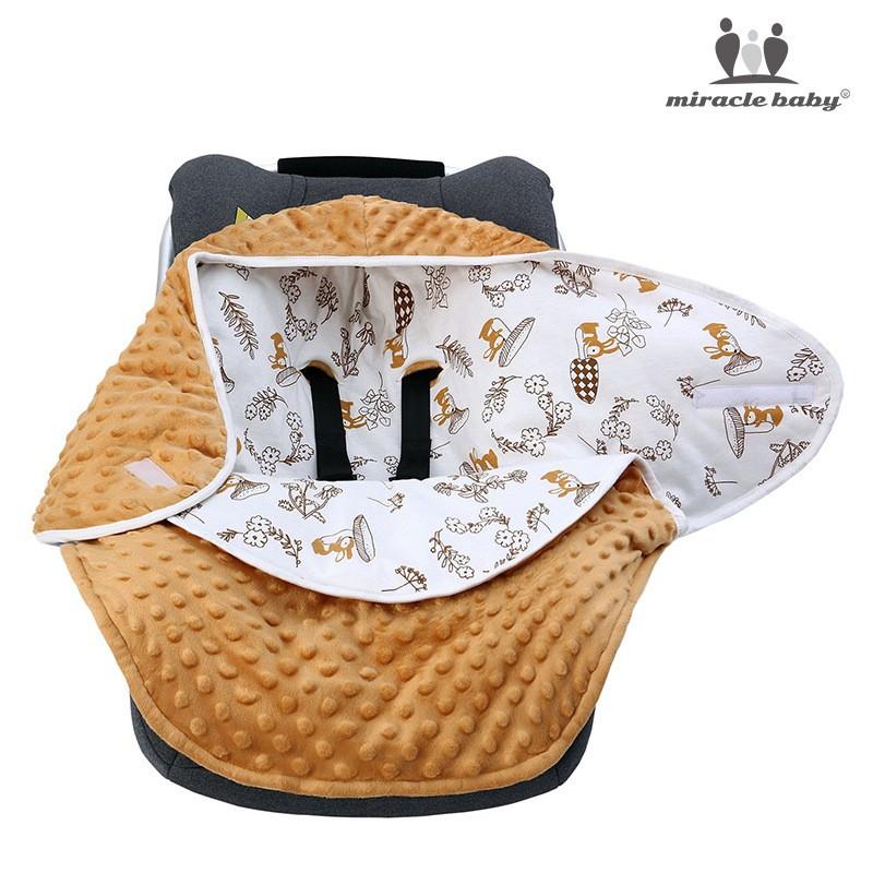 

Утолщенное стеганое одеяло для пеленания младенцев M（3-12） 80*85CM коричневый