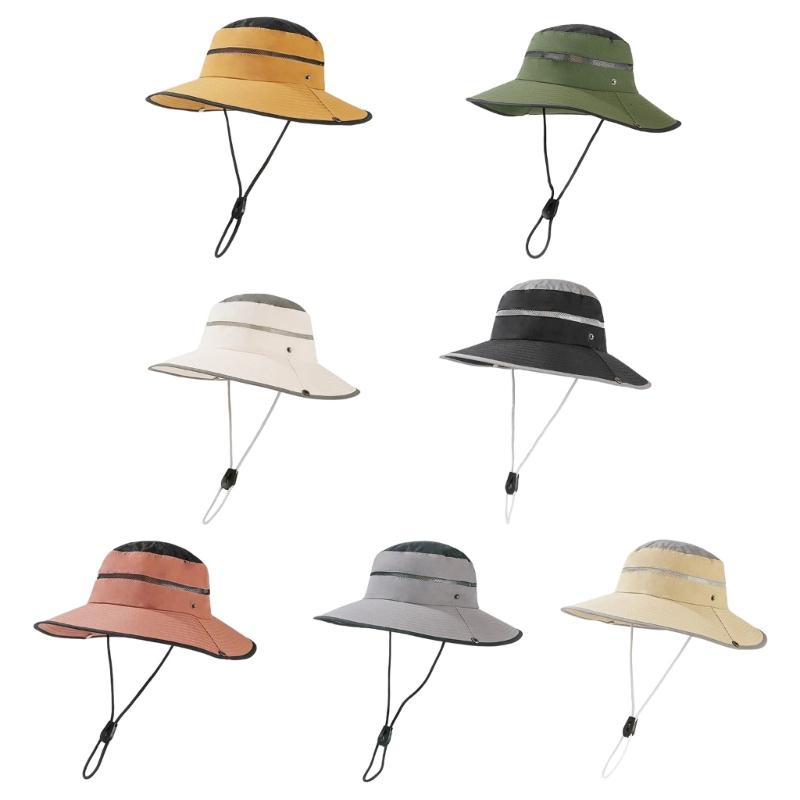 UV Protective Hat for Women Man Sunproof Hat Summer Outdoor Fisherman Hat Adult Breathable Outdoor Camping Hiking Hat