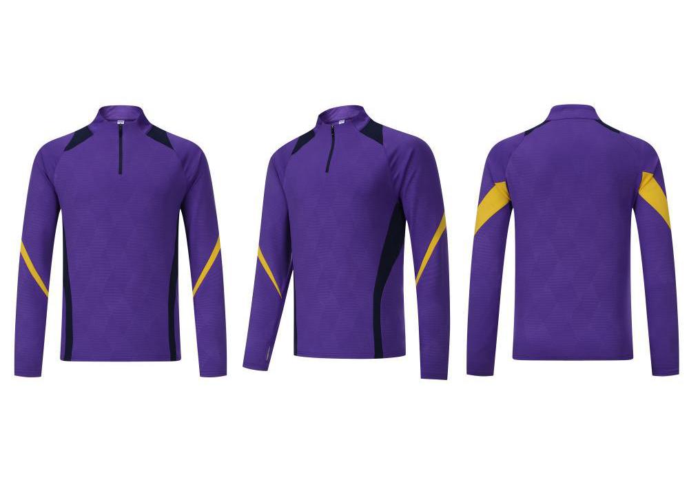 Half-Zip Long-Sleeve Sports Training Set for Adults & Kids