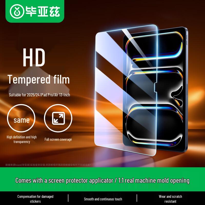 Biaze Tempered Glass Screen Protector for Apple iPad