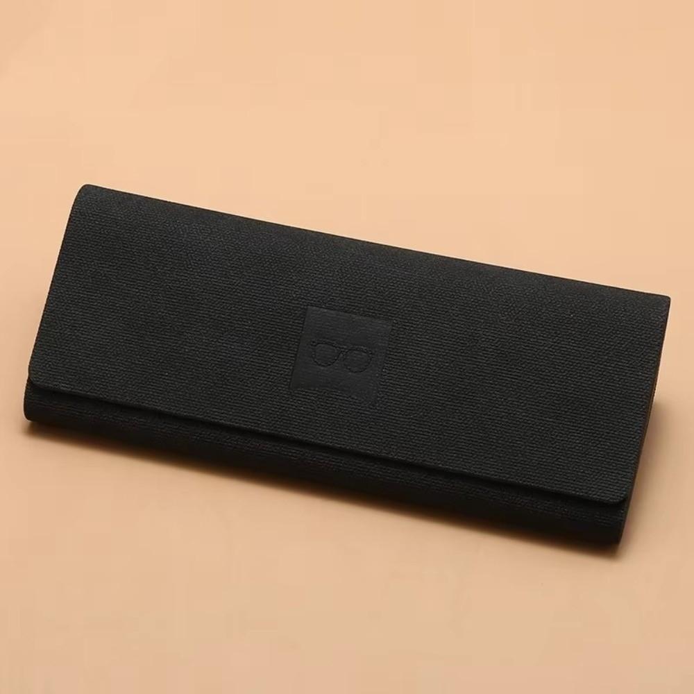 Glasses Accessories Anti-Pressure Glasses Case Portable Lightweight Glasses Box Retro Simple Triangle Box Case Men Women