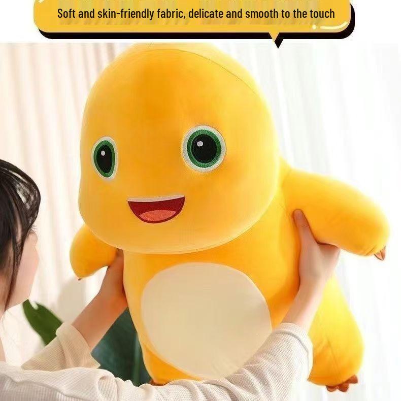 Large Cute Dinosaur Plush Toy - Milk Dragon Stuffed Animal for Kids' Birthday Gift