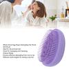 4 Pcs Egg Shape Detangling Hair Brush Wheat Straw Massage Comb Detangler Brush for Curly Long Thick Hair