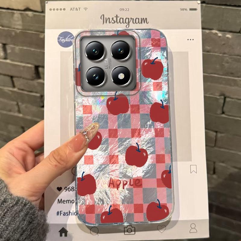 

Fresh Fruit Watermelon Flower Red Girls Women Phone Case For Xiaomi 14T 13T Pro 14Tpro 11 Lite 5G NE Shockproof Fundas Cover Xiaomi 13T білий