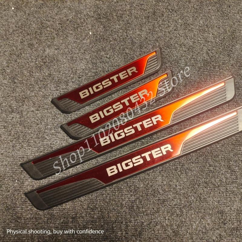 

FOR DACIA BIGSTER 2024-2025 Car decoration protection styling accessories car doors glove boxes anti kick stickers червоний