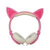 Foldable Cat Ear LED Music Lights Headphone Earphone headset for Laptop MP3