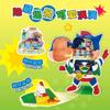 New Areax Crayon Shin Chan Series Building Blocks Transform Into Dynamic Superman Projector Puzzle Assembly Model Toy Gift