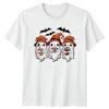 Cute Ghosts In Witch Hats Halloween Holiday Unisexs Unisexs Graphic Tee