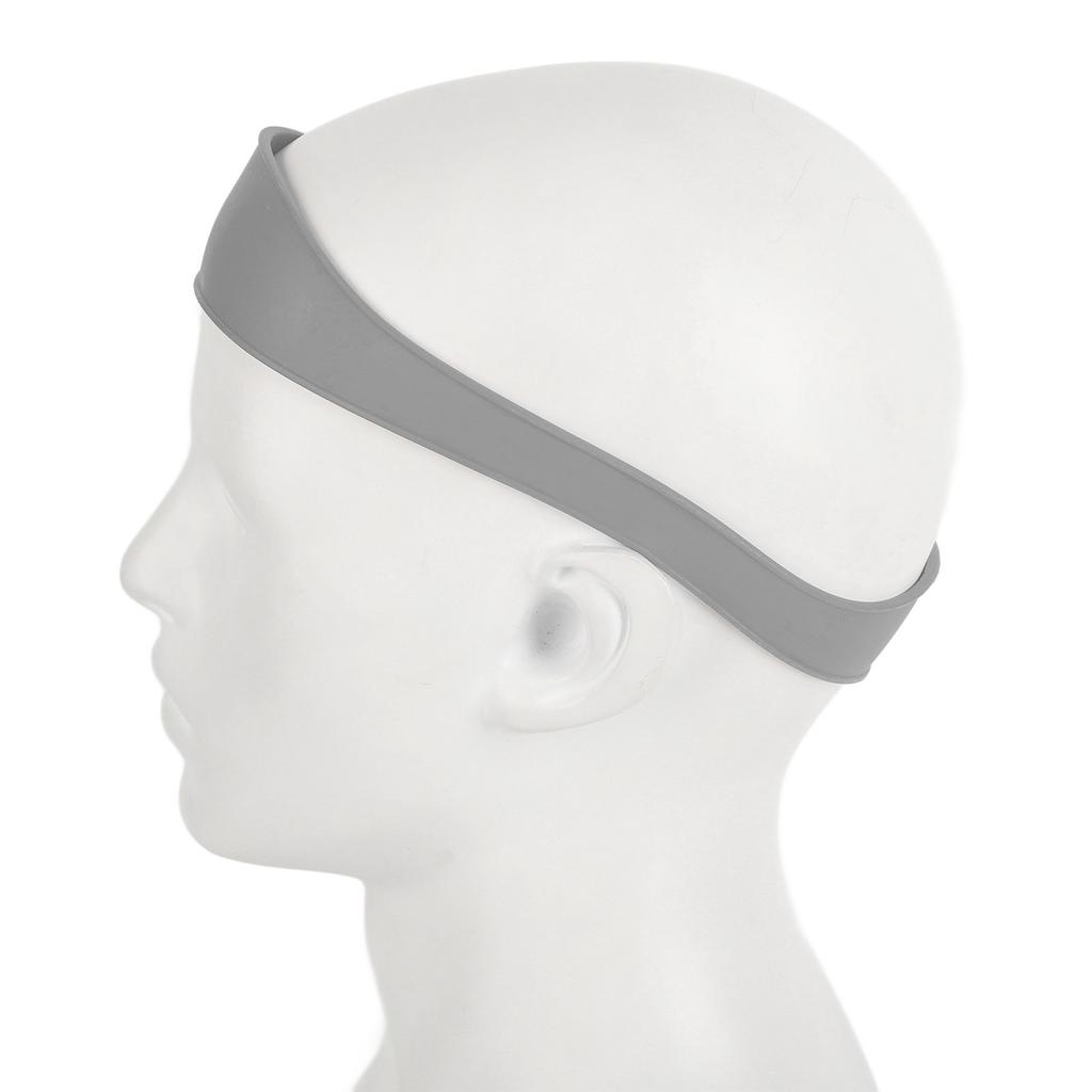 Hair Cutting Guide Curved Soft Silicone Neckline Trimming Template for DIY Home Haircuts Grey