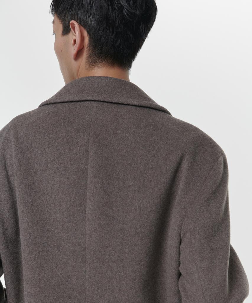 Musinsa Standard Cashmere Blend Oversized Double Coat [Taupe]