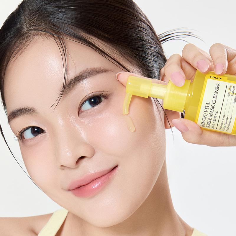 FULLY Lemon Vita Bubble Mask Cleanser 150ml