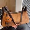 Retro niche simple bag new winter messenger bag casual and fashionable women's shoulder armpit bag