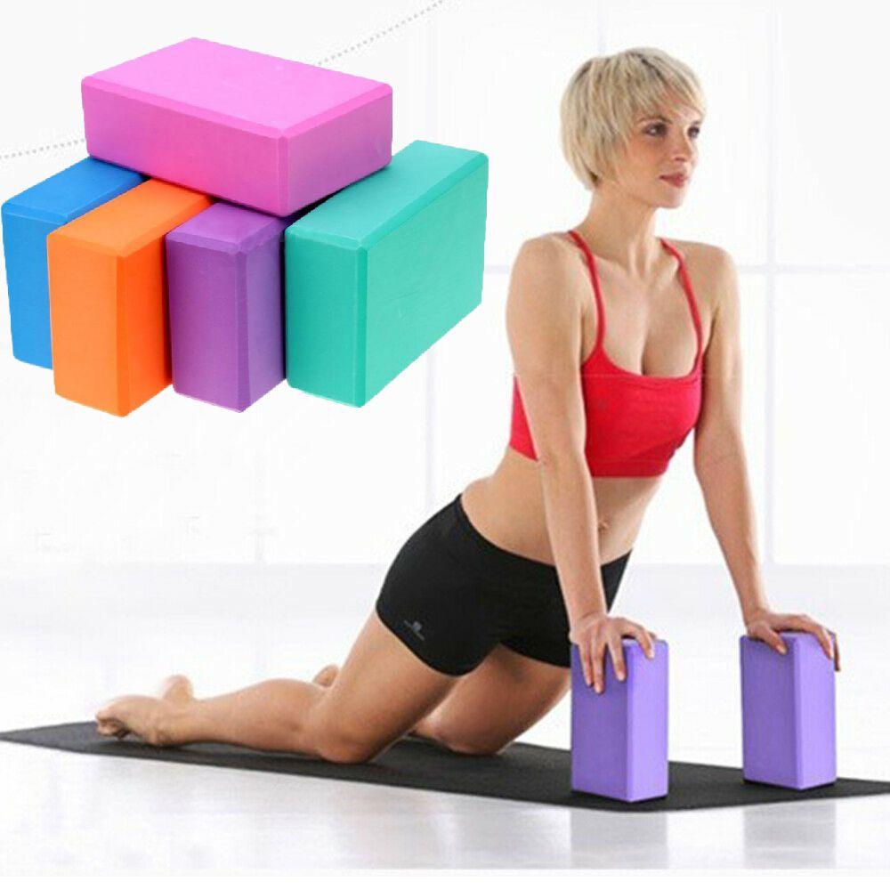 Yoga Pilates Block Foam Foaming Brick Fitness Exercise Stretch Stretch Health