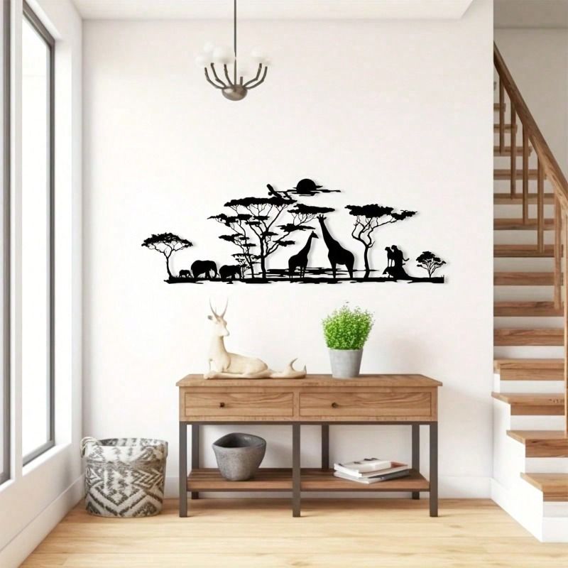 Настенная металлическая декоративная панель Арт Мозаичная плитка