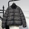 Winter Duck Down 2025 Korean New Short Round Neck Light Down Jacket Women's Fashion and Fashion