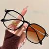 Fashion Square Frame Photochromic Myopia Glasses   Men Women Minus Diopter Eyeglasses Unisex Retro Anti-UV Glasses 0-1.0-4.0