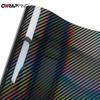 Motorcycles Accessories Laser Carbon Fiber Black Stickers Vinyl Wrap Air Release Films for Scooter Car Motorcycle Accessories