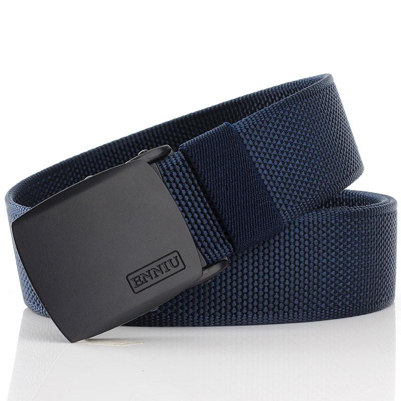 

ENNIU3.8Нейлоновый пояс, тактический пояс для инструментов, модернизация, быстросохнущие брюки второго поколения 120cm темно-синий