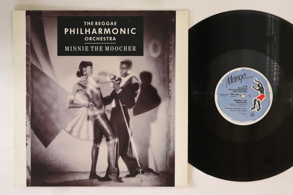 LP Record REGGAE PHILHARMONIC ORCHESTRA - Minnie The Moocher 12IS378 MANGO 1988 UK Reggae, Ska & Dub Used