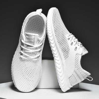 New  White Men 'S Sneakers High Quality Shoes For Men Mesh Breathable Summer Casual Walking Sneaker Tenis