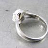 Silver Ring 'Goddess Opal' White Silver (rhodium) - 9x7 Mm