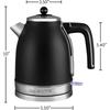 1,7L Wasserkocher, 1500W Schnellkoch-Wasserkocher für Kaffee oder Tee mit BPA-freiem Edelstahl und kabellosem Gehäuse