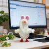 Shaped Desktop Ornament Easter-themed Desk Accessory Shaped Clothing Accessory Magnetic Spring Desktop Decoration