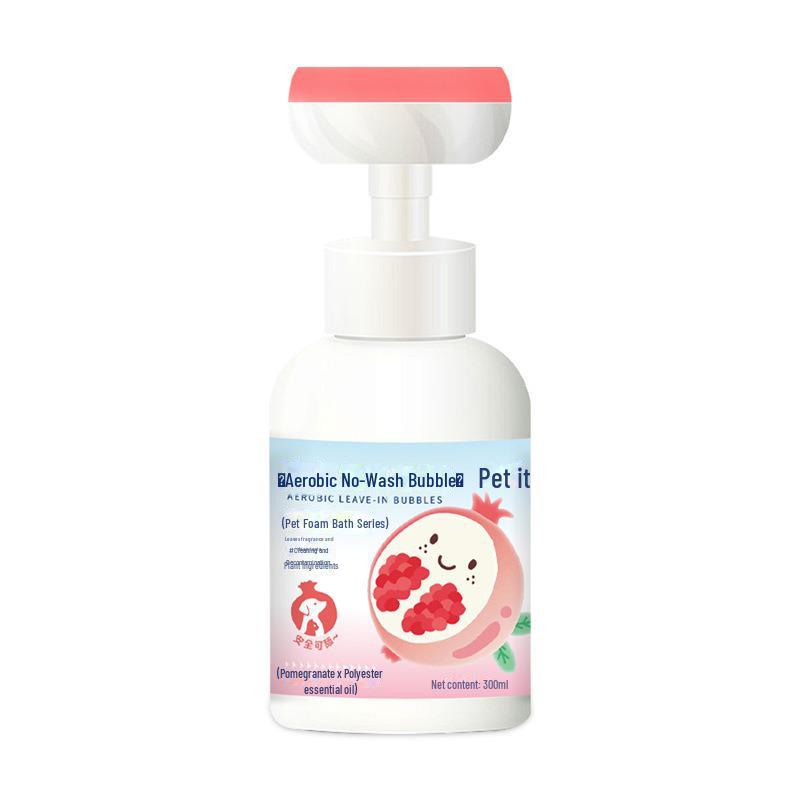 

Одноразовая пена для домашних животных: Сухой шампунь и гель для купания для кошек и собак 300ml