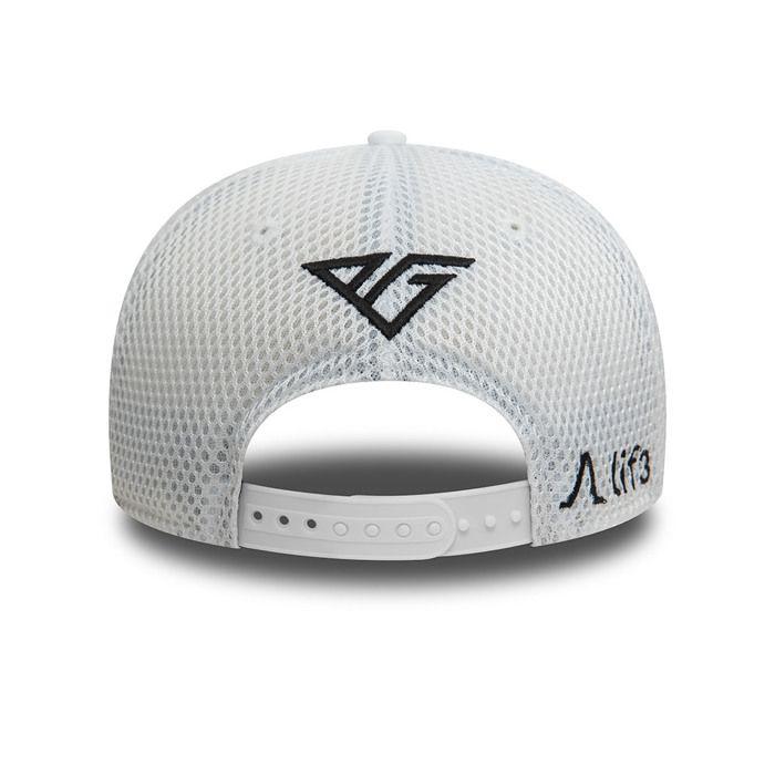 Casquette - Alpine - Pierre Gasly - Blanche - Taille Unique - Snapback 9FIFTY
