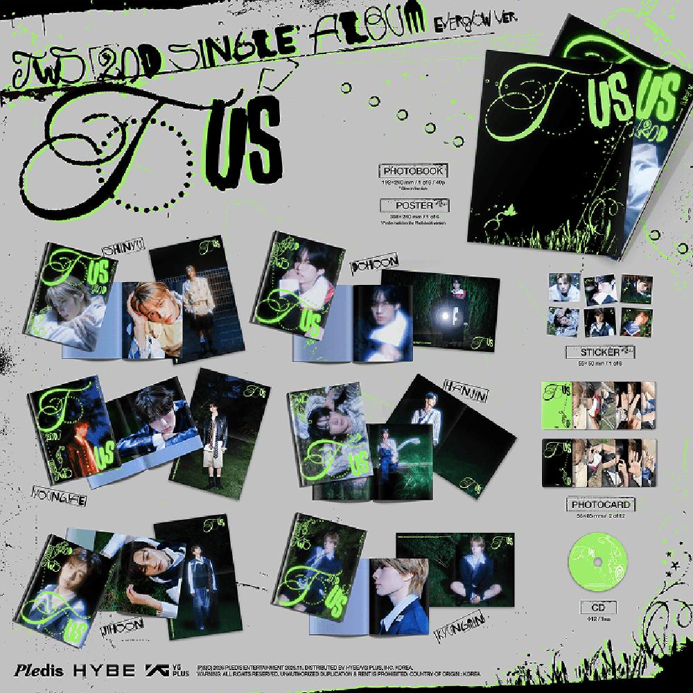 Vorbestellung TWS 2. Single-Album TO US Everglow ver. & SHOP POB
