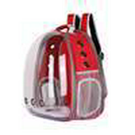 Transparent Portable Pet Backpack - Breathable Double Shoulder Travel Carrier for Cats
