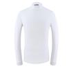 Yi Er Shuang Men's 3-Layer Thick 100% Cotton Mock Neck Thermal Top