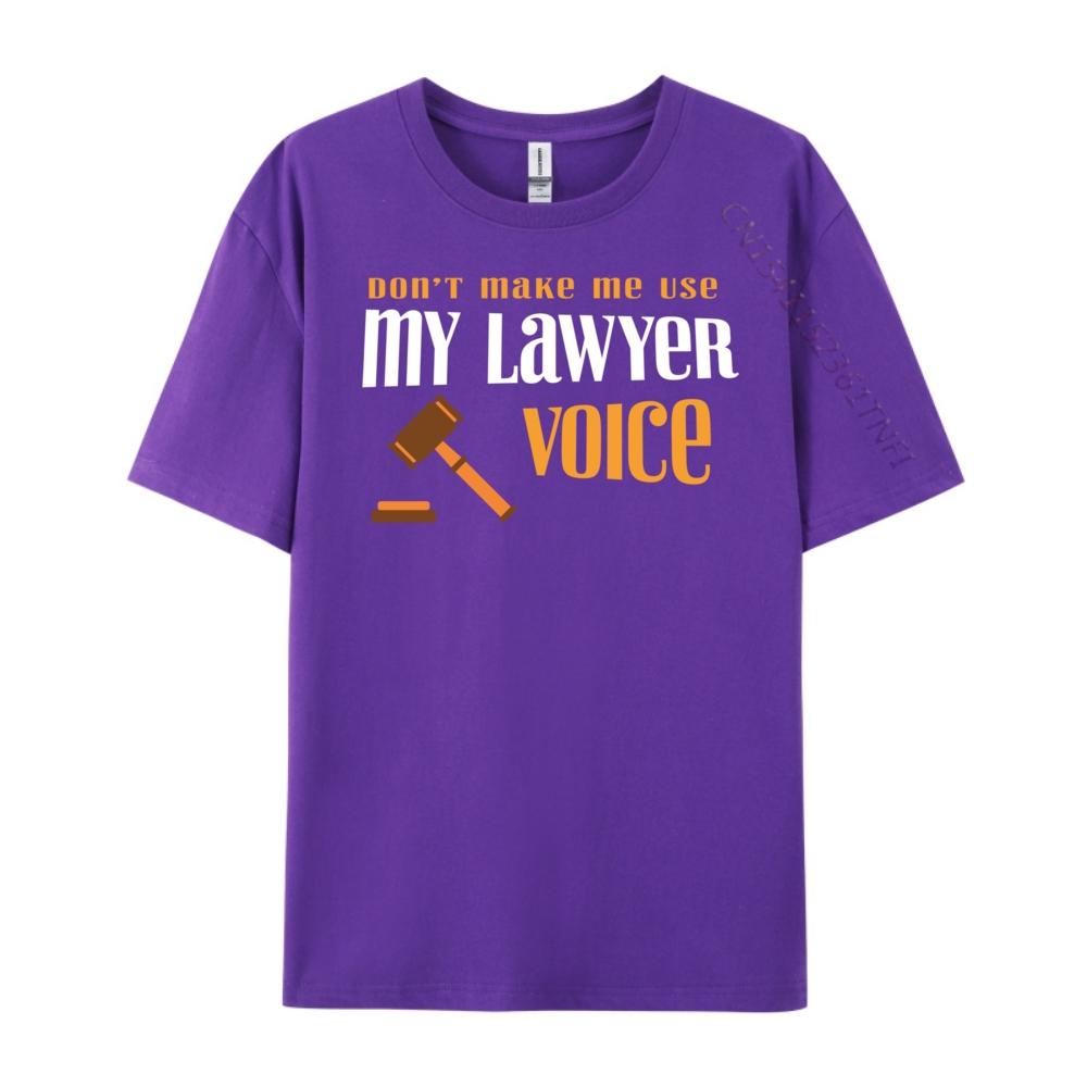 Funny Lawyer Voice Attorney Law School Student Graduation Clothing Mens Clothing Deals Graphic Tshirts