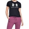 Under Armour Crew Neck T Shirt Women's Black 1346844-002