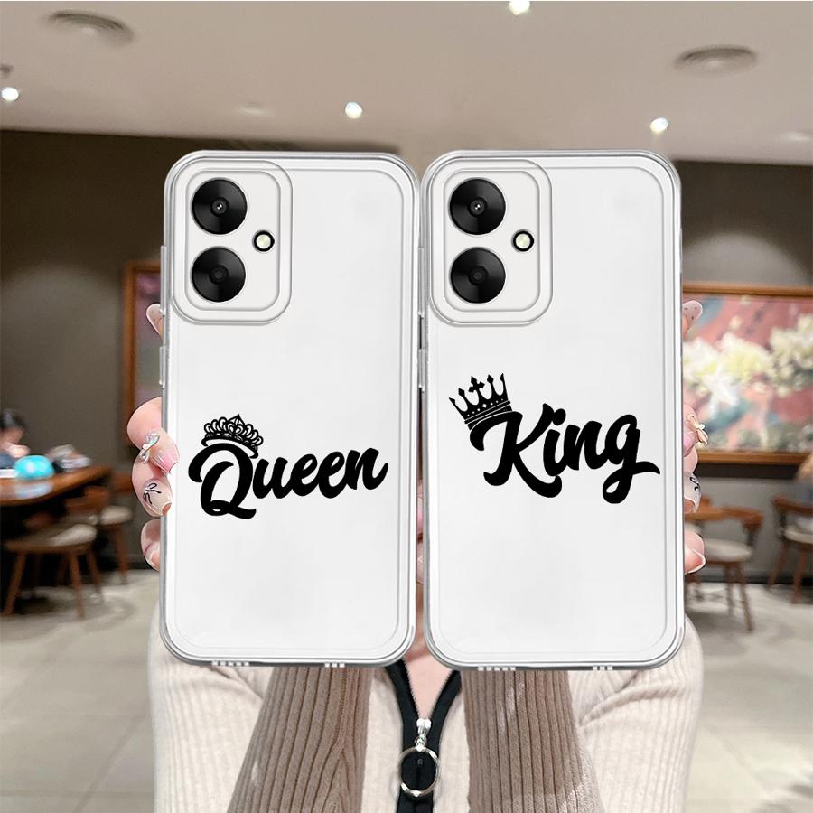 Case for Xiaomi Poco X3 Pro X3 NFC Soft Phone Cover King And Queen