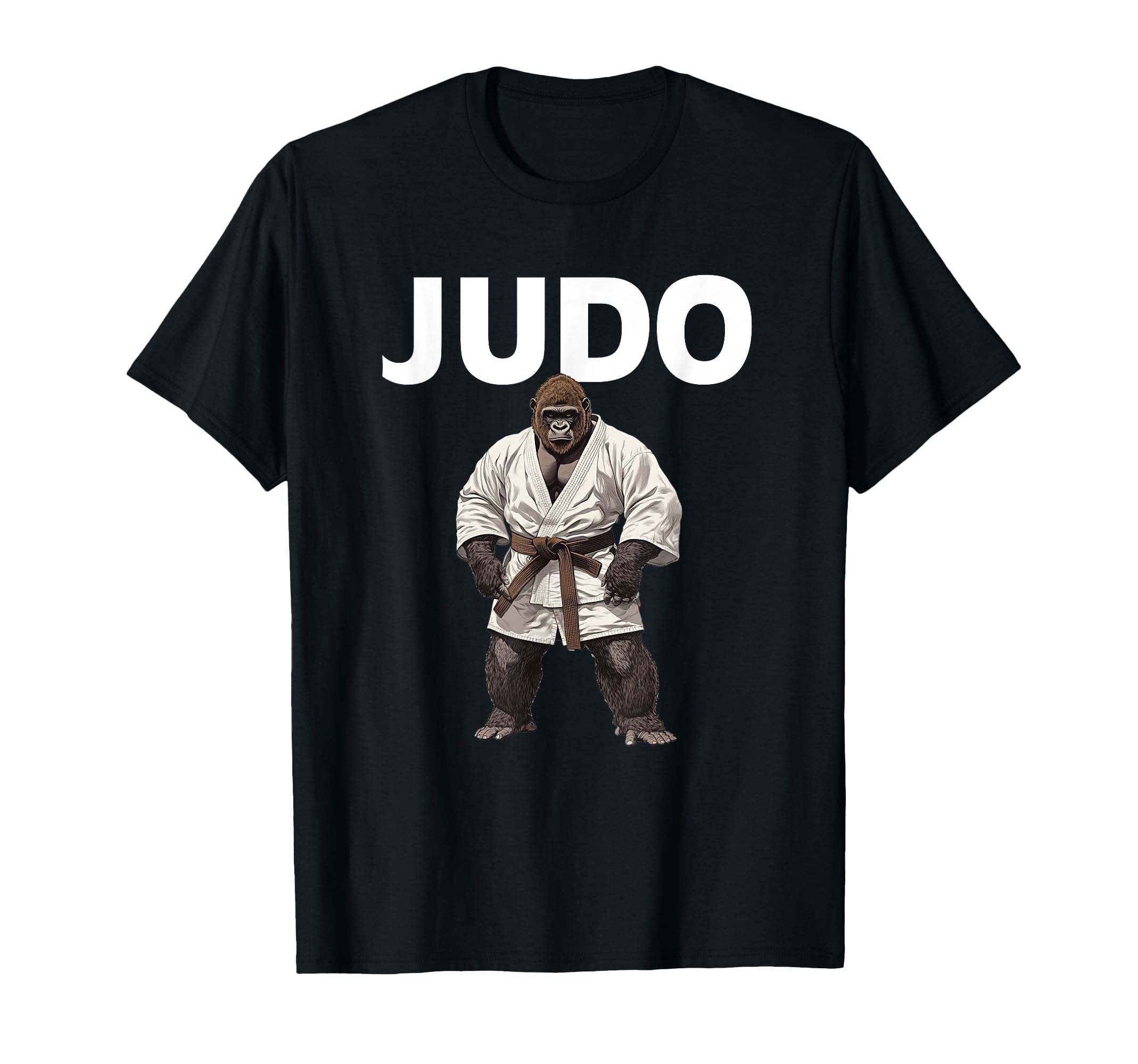 

Gorilla in Judo Gi Martial Arts Gorilla - T-Shirt чорний