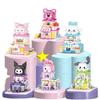 Cartoon Anime  Blocks Kuromi My Melody Cinnamoroll Mouse Building Blocks Doll Toy Kids Birthday Gift