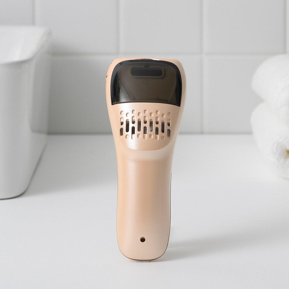 Dodo Fotvård Dubbelsug Fotförhårdnadsborttagare Sladdlös Elektrisk Häl- och Sula Förhårdnadsborttagning, 1 styck, 1 set