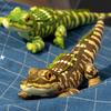 50/70CM Plush Toy Realistic Crocodile Stuffed Animal Soft Plushies Dolls Collection Huggable Throw Pillow Cushion Gift for Kids Children Boys Girls