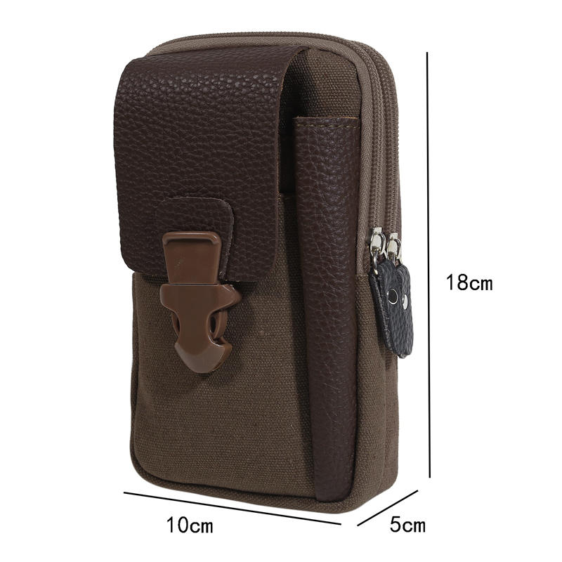 Men Outdoor Tactical Molle Pouch Multifunctional Cell Phone Holster Belt Pouch Waist bag Utility Security Pack