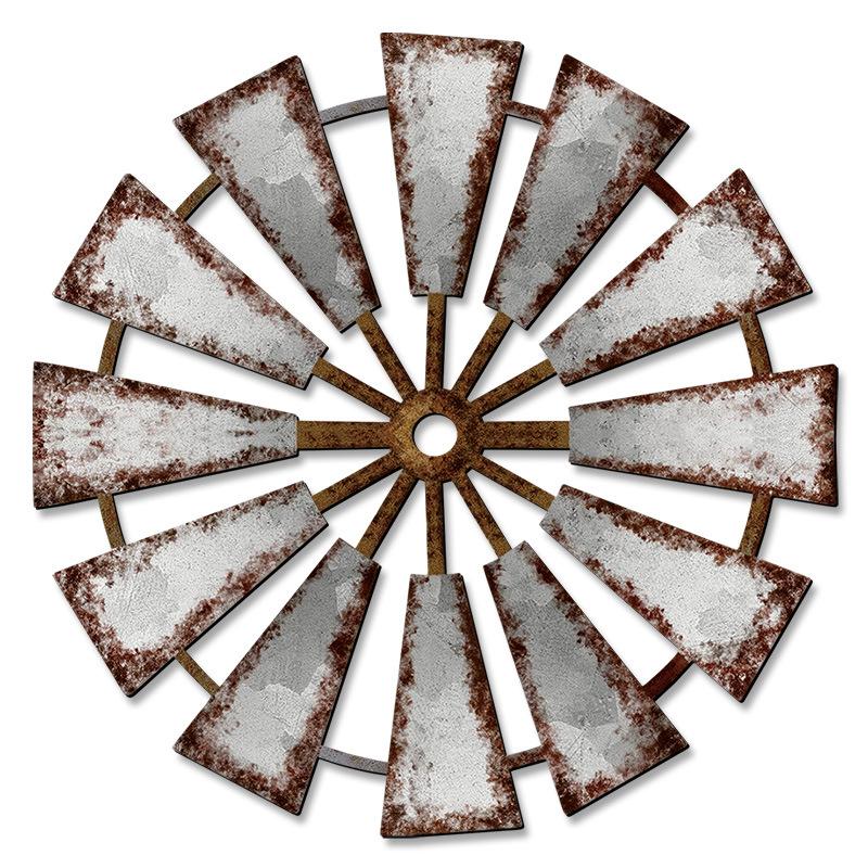 Rustic Wooden Windmill Wall Decor Vintage Farmhouse Hanging Wall Art Country Style Wall Ornament for Living Room Bedroom Kitchen Home Decoration