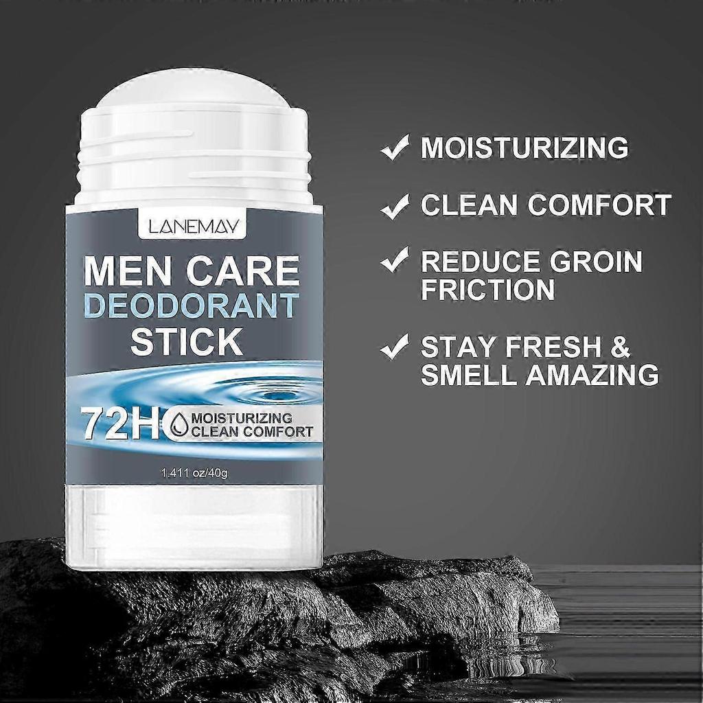Anti-Transpirant Deodorant, Ultimate Fresh Advanced Solid, Anti-Transpirant Deodorant für Männer, Zur Vorbeugung von übermäßigem Achselschweiß, 72h Hält Duft