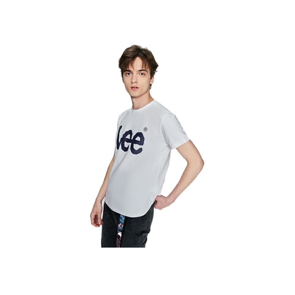 SS23 Letter Logo Printed Round Neck Short Sleeve T-Shirt Men Tops White LMT004519