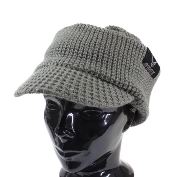 AVIREX Knit Size for Men and Made with OSLO Clacarb Perfect for Outdoor Popular Gift Cap, L, Women, Yarn, Activities, Walking, Trends, Fall/Winter