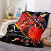 1pc Flash superhero Blanket Lightweight Flannel Throw For Sofa, Bed, Travel, Livingroom, Office, Couch, Chair, And Bed